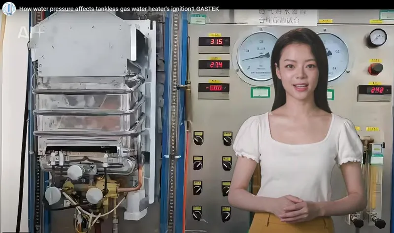 ট্যাঙ্কবিহীন গ্যাস ওয়াটার হিটারের ইগনিশনকে কীভাবে জলের চাপ প্রভাবিত করে?